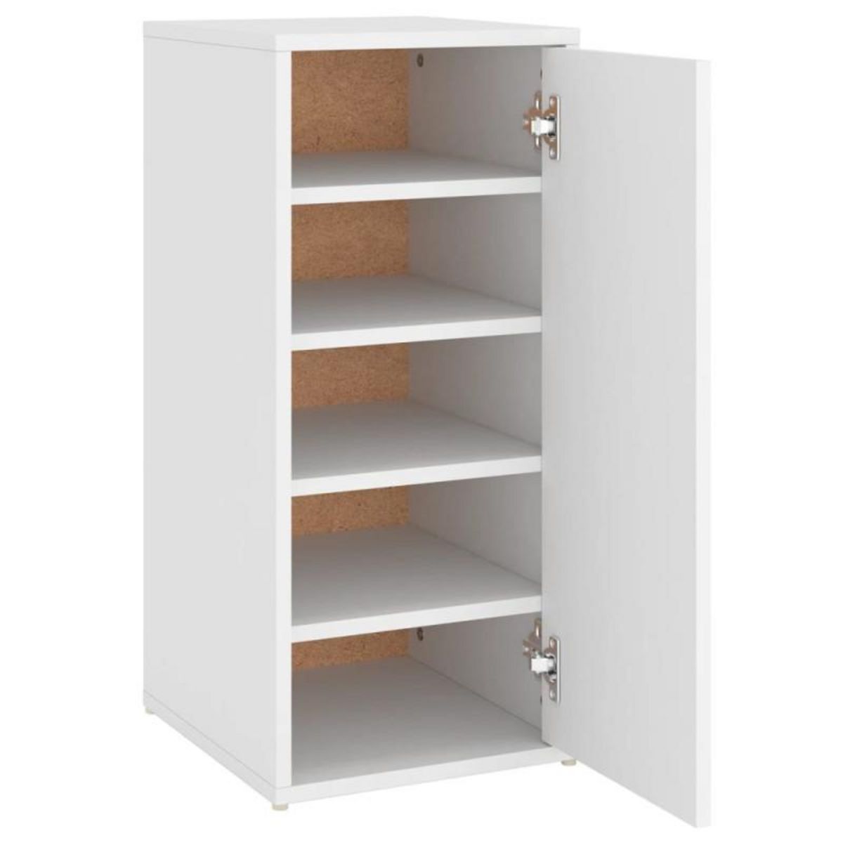 VIDAXL Armoire à chaussures Blanc 32x35x70 cm Bois d'ingénierie