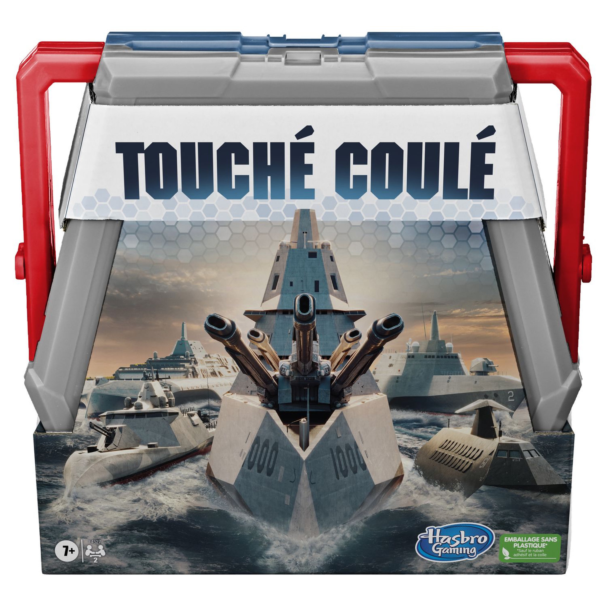 Voir la diapositive 3 : HASBRO Jeu Touché Coulé