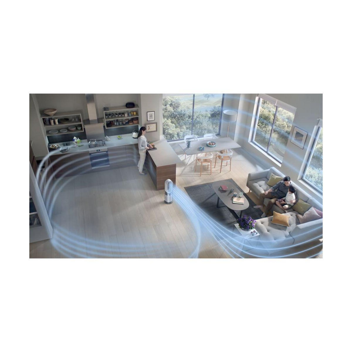 Dyson Purificateur d'air, ventilateur, chauffage HP10 Hot+Cool Gen1