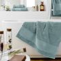 Voir la diapositive 2 : L EFFET PAPILLON Drap de douche  Garance  70 x 130 cm / 100% Coton Bio / 600 gr/m² l'Effet Papillon -  - Drap de douche 70 x 130 cm