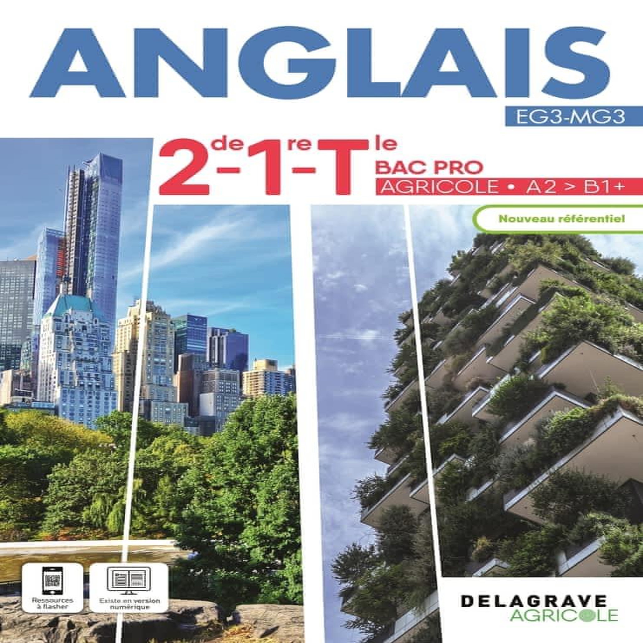 ANGLAIS 2DE, 1RE, TLE BAC PRO AGRICOLE. EDITION 2024, Lapalme Michèle