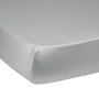Voir la diapositive 1 : DODO Drap housse Harmonie Satin de coton coloris Gris