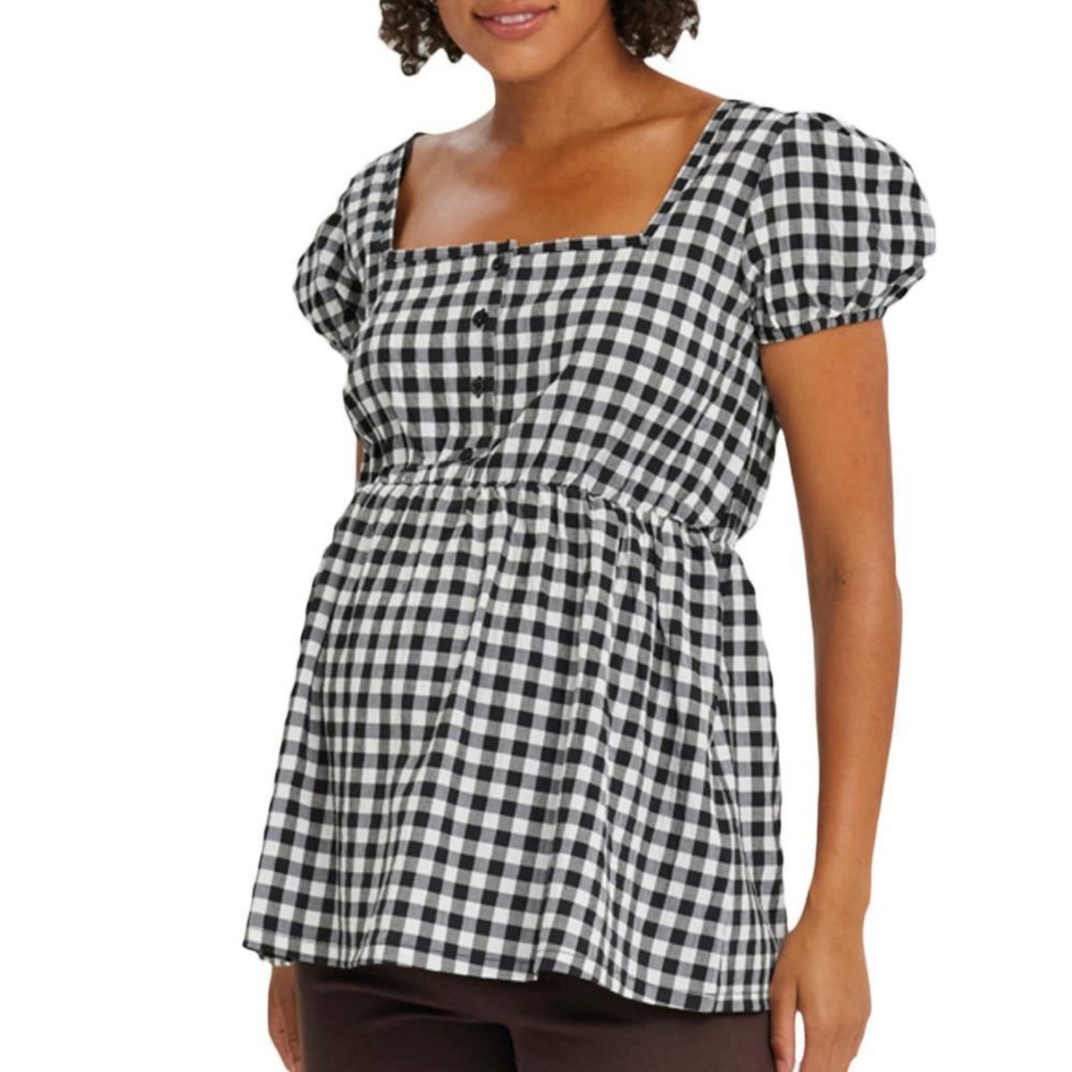 MAMALICIOUS Top Noir/ Femme Mamalicious  emma