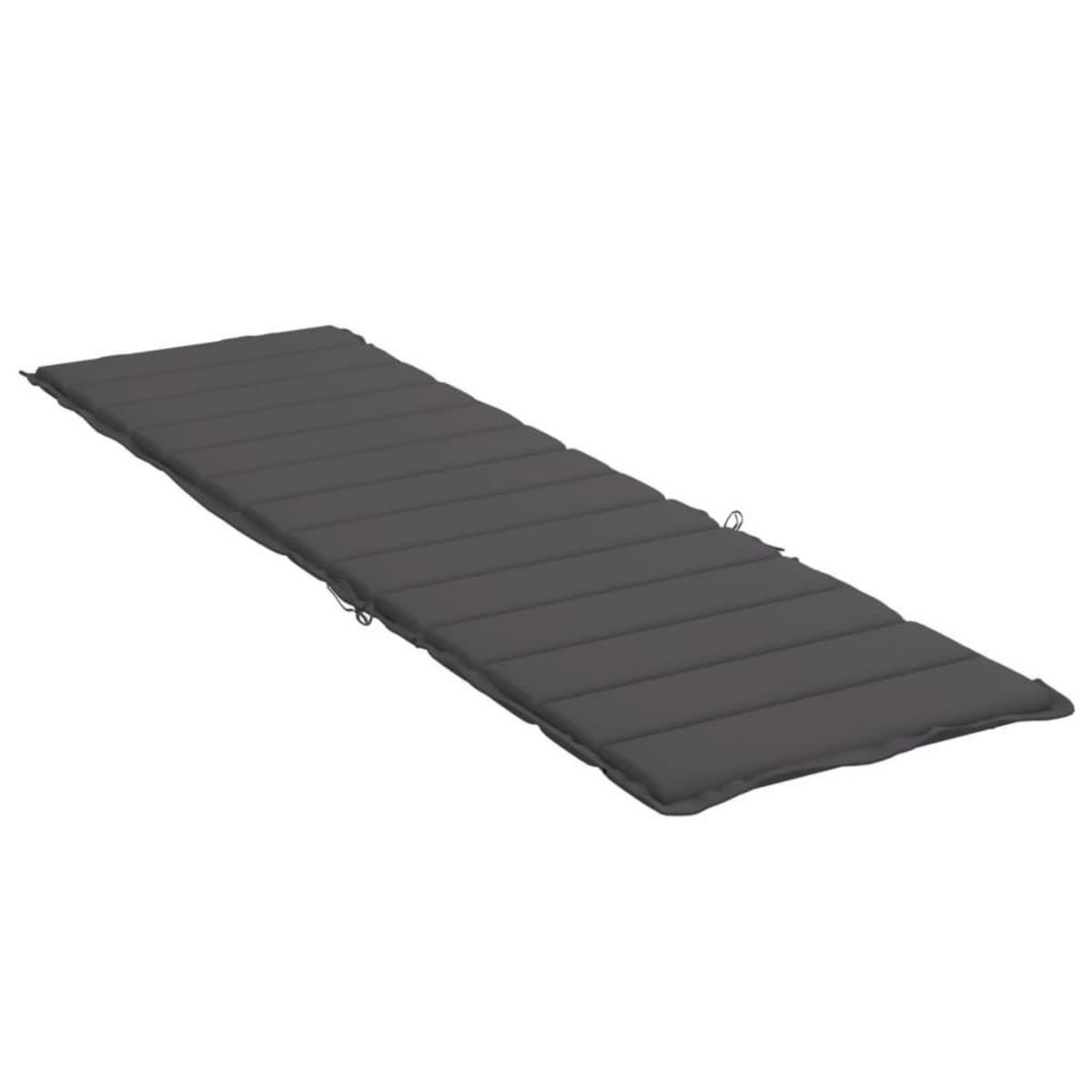 VIDAXL Coussin de chaise longue anthracite 200x50x3cm tissu oxford