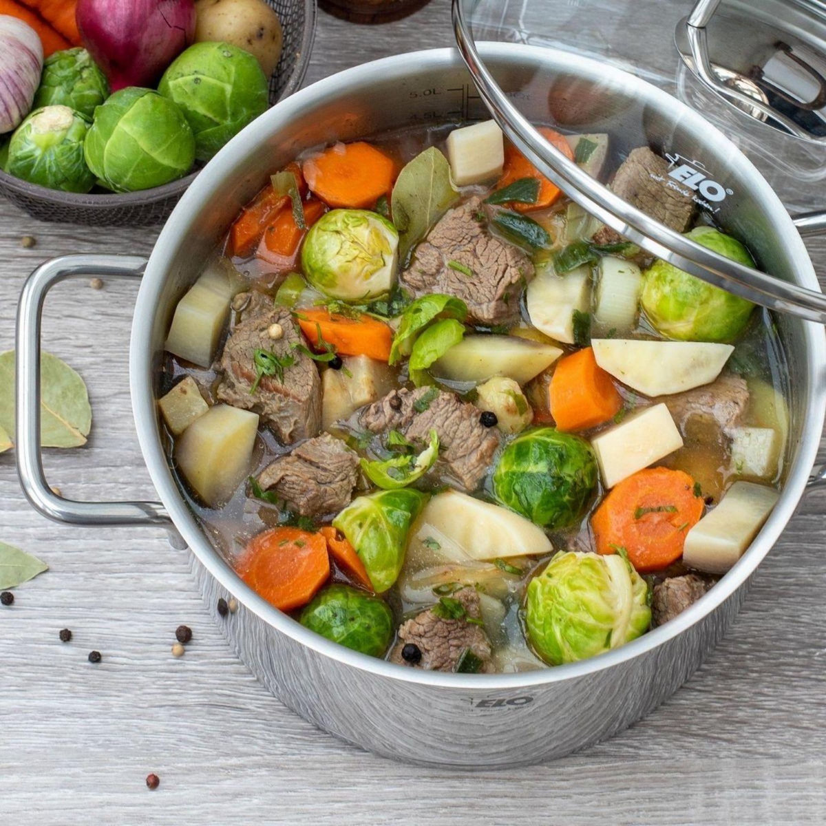 ELO Faitout en inox 14 cm de 1,2 litres Elo Citrin