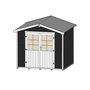 Voir la diapositive 4 : WEKA Abri jardin bois - Anthracite - 5,87m²
