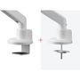 Voir la diapositive 5 : One For All Support écran PC Single Arm blanc 13- 35 pouces Orientabl