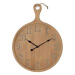 Paris Prix Horloge Murale en Bois  Planche  88cm Naturel