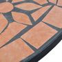 Voir la diapositive 4 : VIDAXL Table de bistro Terre cuite 60 cm Mosaïque