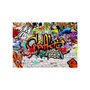 Voir la diapositive 2 : Paris Prix Papier Peint  Colorful Graffiti