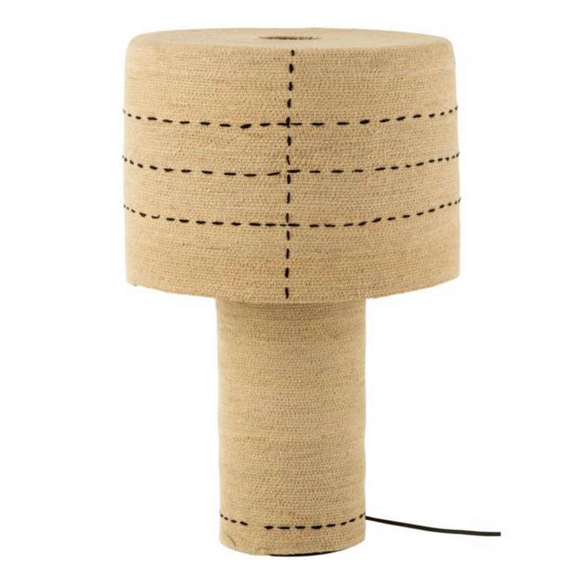 Paris Prix Lampe à Poser  Lignes de Pointillés  60cm Naturel