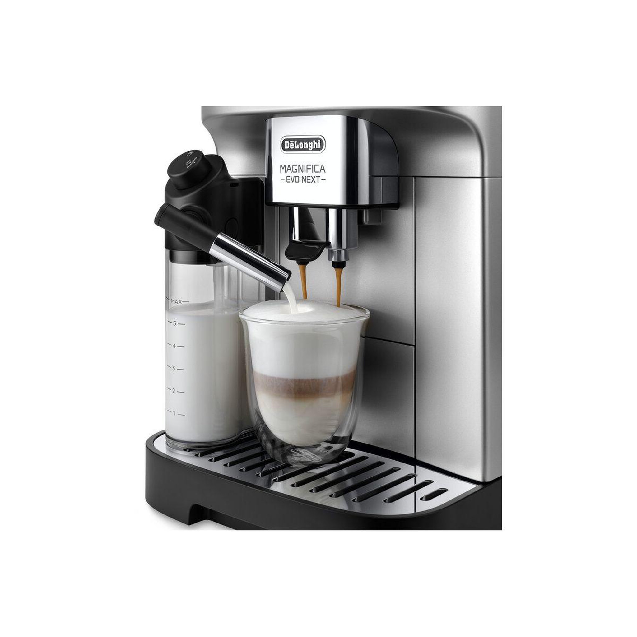 Voir la diapositive 4 : DELONGHI Expresso broyeur ecam310.80.sb magnifica evo next argent