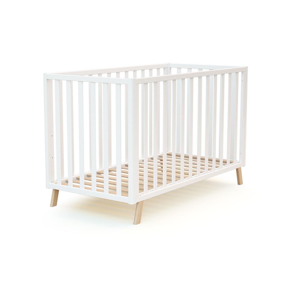AT4 Lit bébé évolutif CONFORT en bois