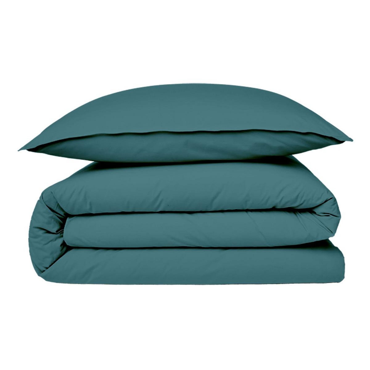 FUTURE HOME Housse de couette en coton 57 fils unie