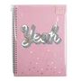 Voir la diapositive 3 : Paris Prix Cahier à Spirale A4  Pop  21x29cm Rose