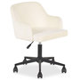 Voir la diapositive 1 : IDIMEX Chaise de bureau OLIVER en velours