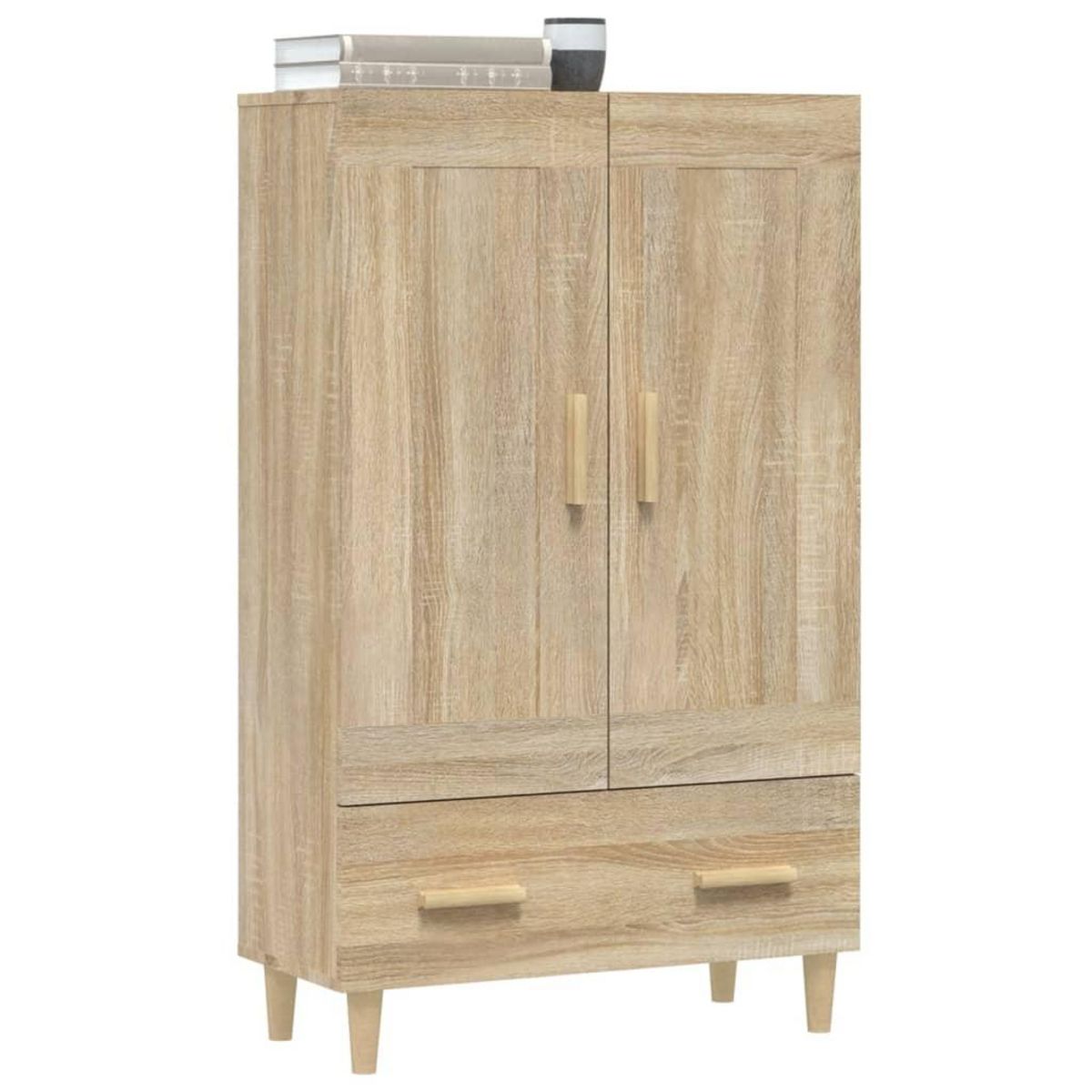 VIDAXL Buffet haut Chene sonoma 70x31x115 cm Bois d'ingenierie
