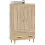 Voir la diapositive 5 : VIDAXL Buffet haut Chene sonoma 70x31x115 cm Bois d'ingenierie