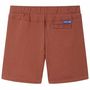 Voir la diapositive 2 : VIDAXL Short pour enfants avec cordon de serrage marron 128