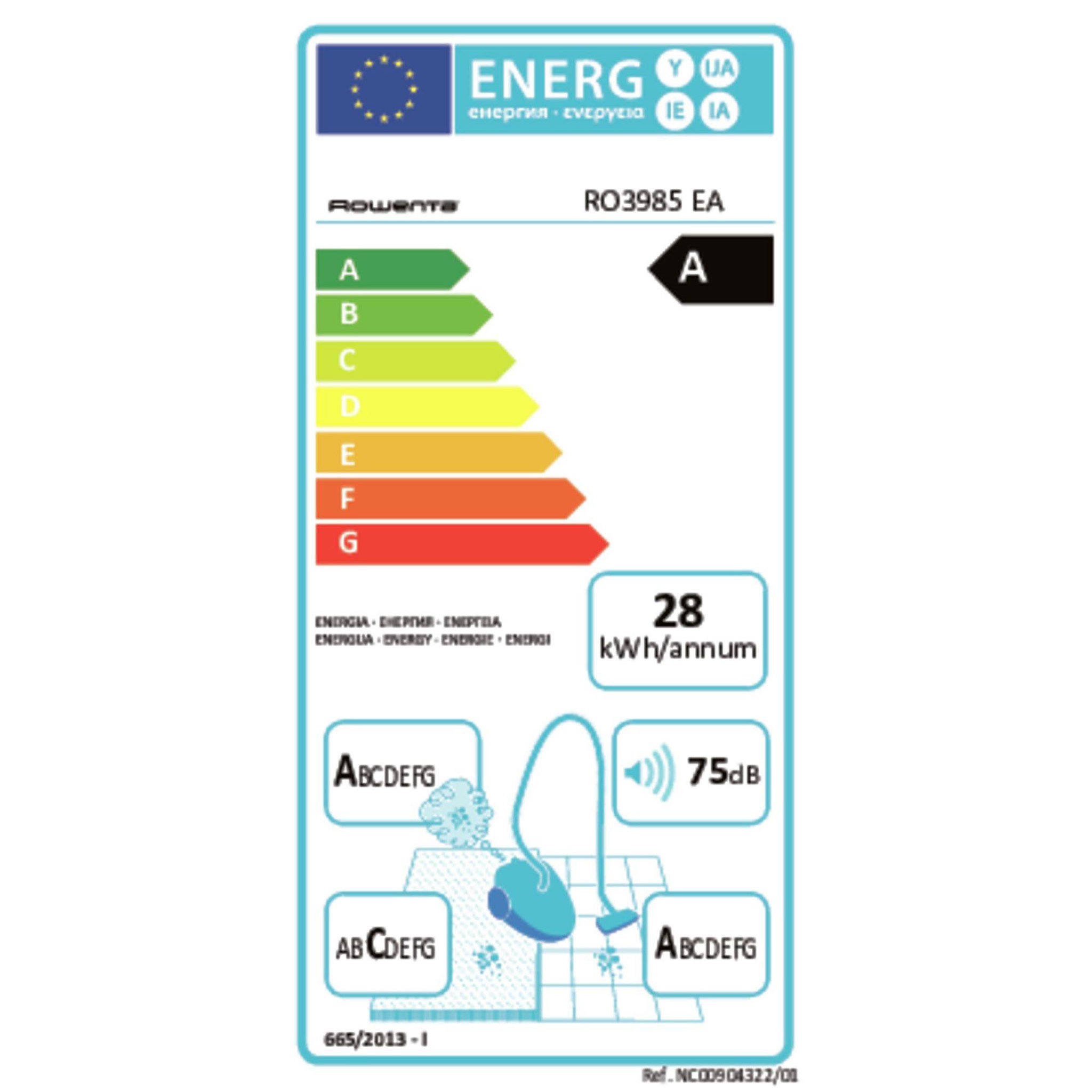 Voir la diapositive 2 : ROWENTA Aspirateur traineau aaca 75db noir - ro3985ea