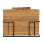 Paris Prix Lot de 4 Planches à Découper  Socle  29cm Naturel