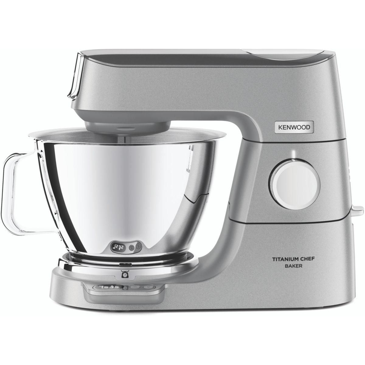KENWOOD Robot pâtissier KVC85.314SI Titanium Chef Baker