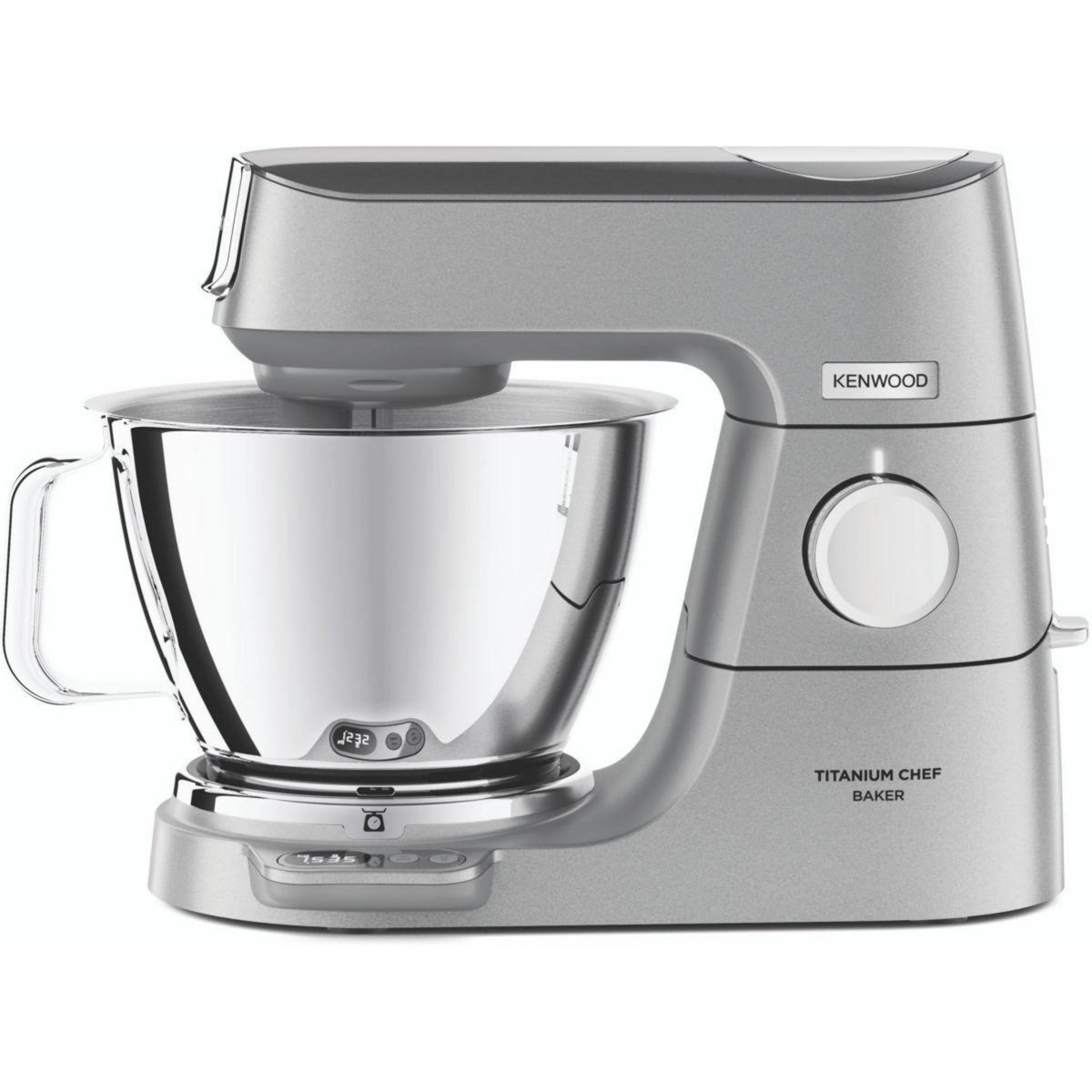 KENWOOD Robot pâtissier KVC85.314SI Titanium Chef Baker