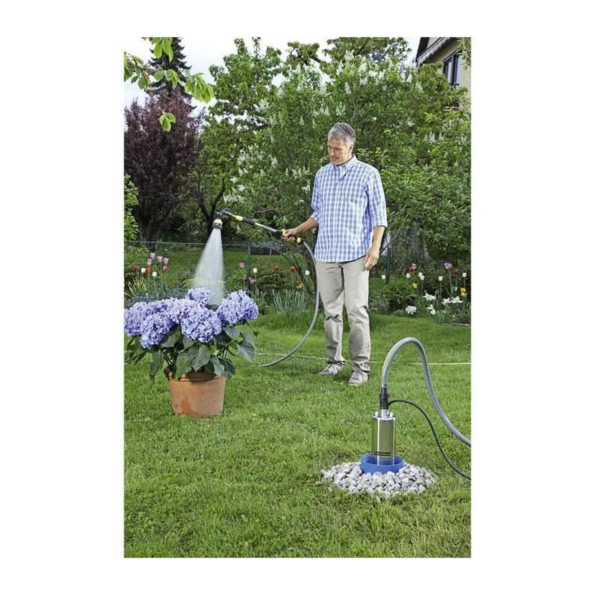 Voir la diapositive 4 : KÃ¤rcher KARCHER Pompe a eau immergee BP 6 Deep Well - 5,5 bars - 1000 W