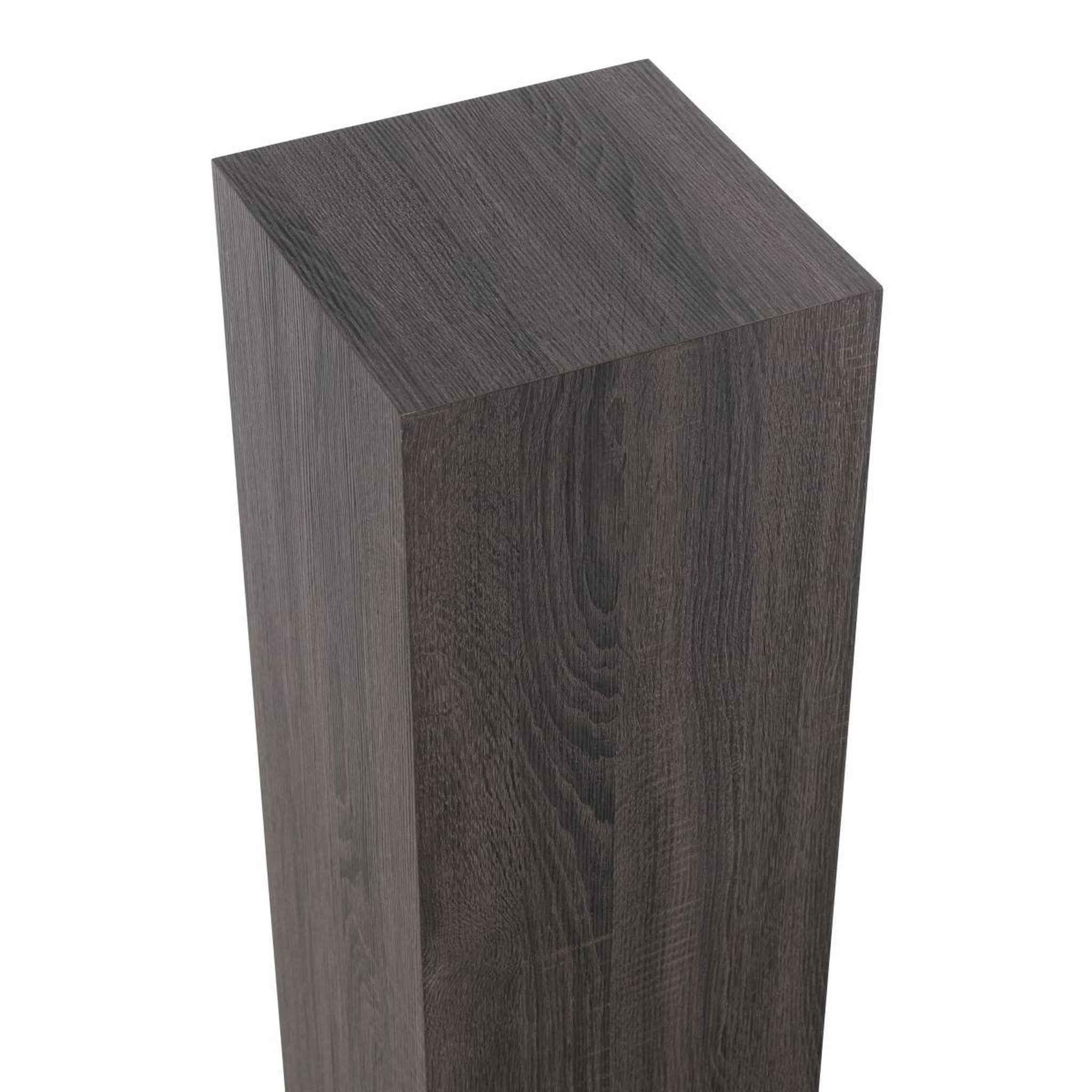 Voir la diapositive 2 : J-LINE Sellette déco  berta  90cm gris