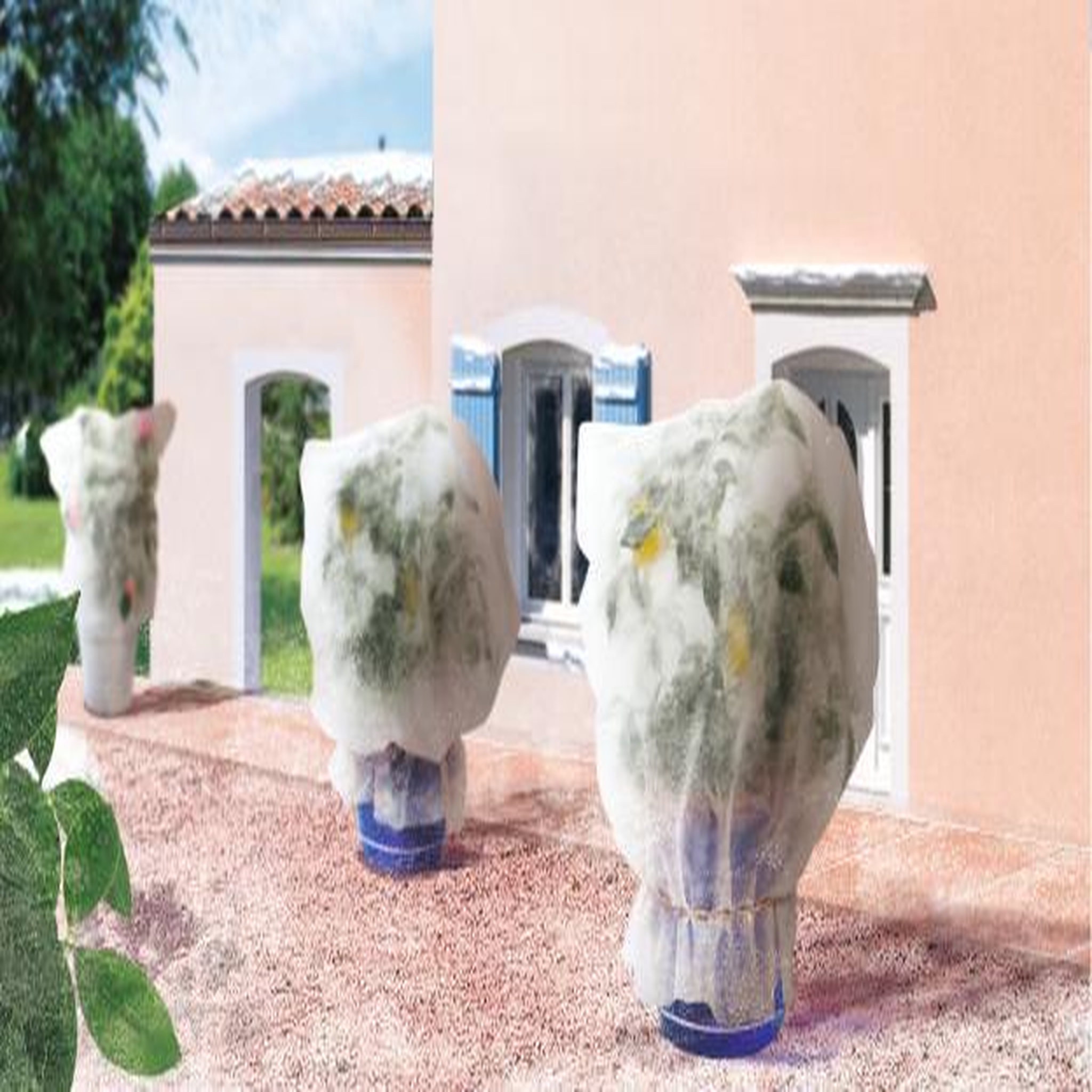 Nortene 3 Housses d'hivernage 1.80 x 2 HIVERSAC