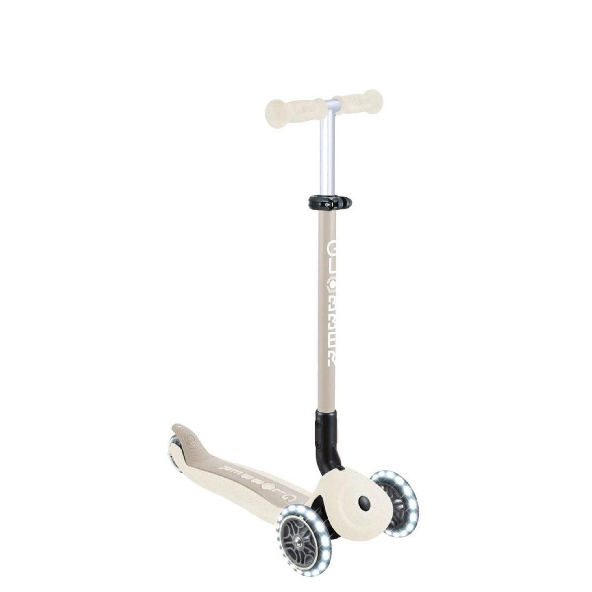 Voir la diapositive 3 : Globber Trottinette évolutive GO•UP ACTIVE LIGHTS ESSENTIAL — Coconut Beige