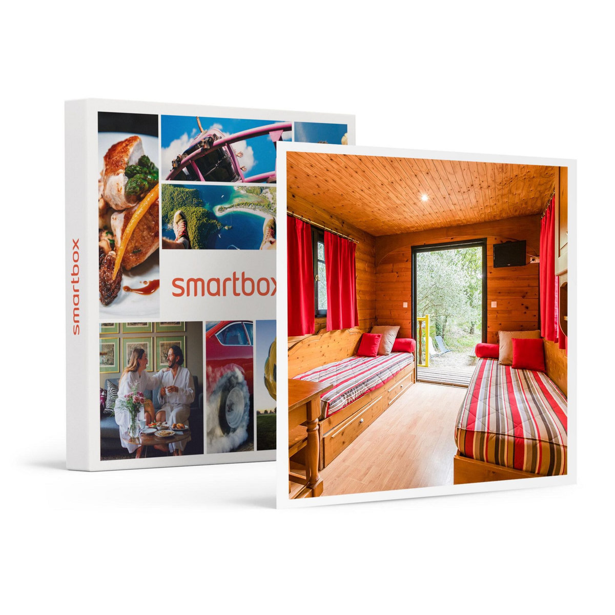 Smartbox 3 jours insolites en roulotte avec accès au spa en Ardèche - Coffret Cadeau Séjour