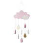 Voir la diapositive 1 : Atmosphera Kids Suspension Enfant  Nuage  57cm Rose