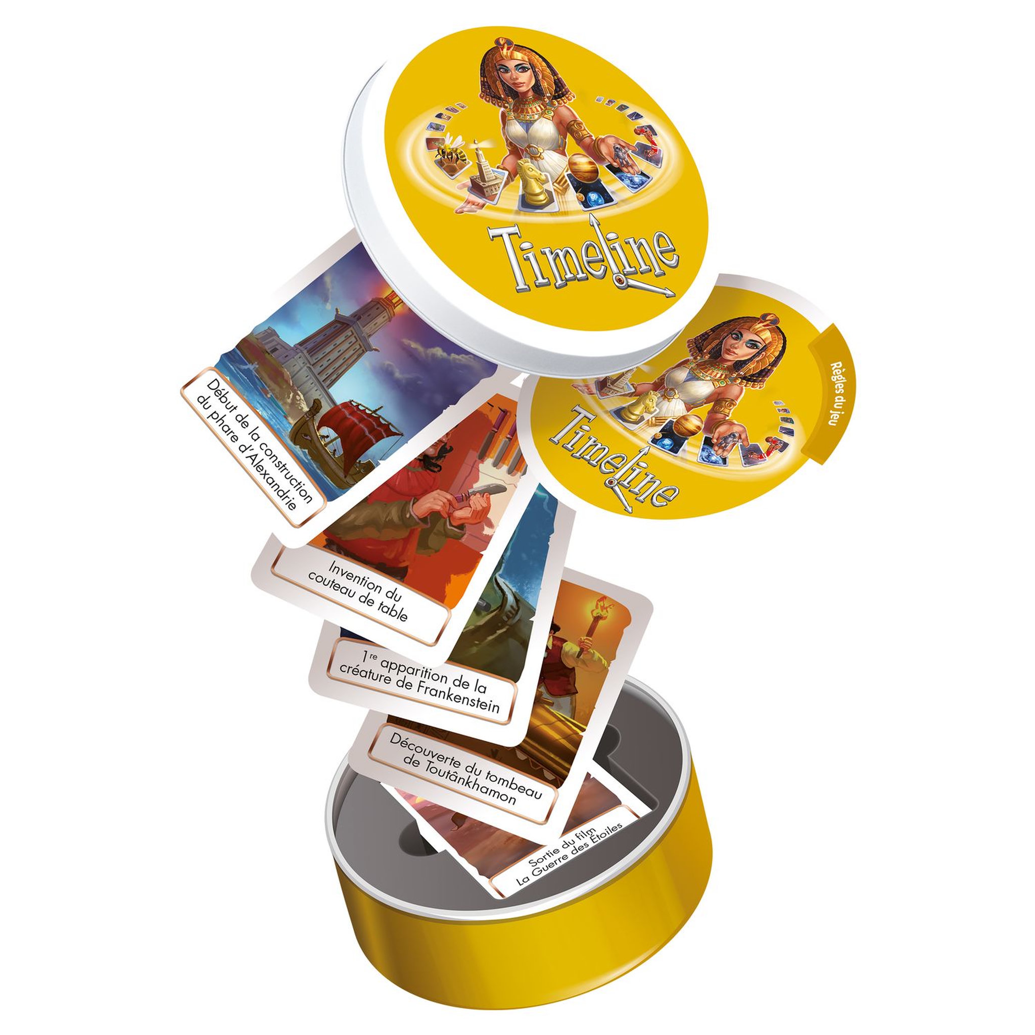 Voir la diapositive 2 : ASMODEE Timeline classique