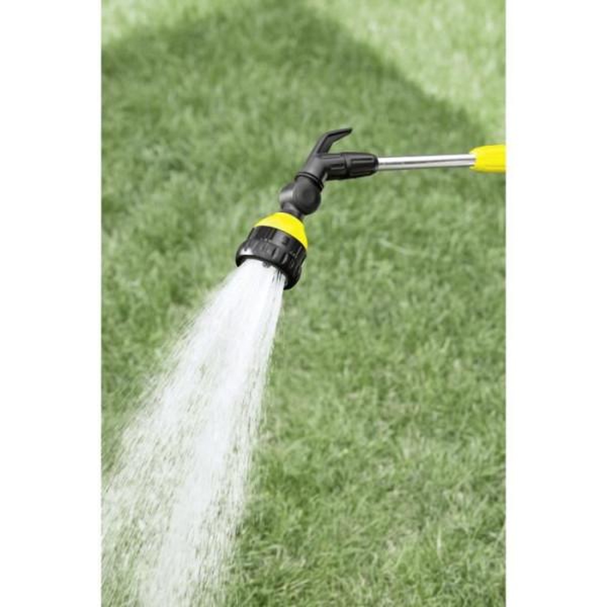 Voir la diapositive 6 : KARCHER Arroseur Lance d'arrosage télescopique Premium - KARCHER - 6 jets différents - Lance a eau