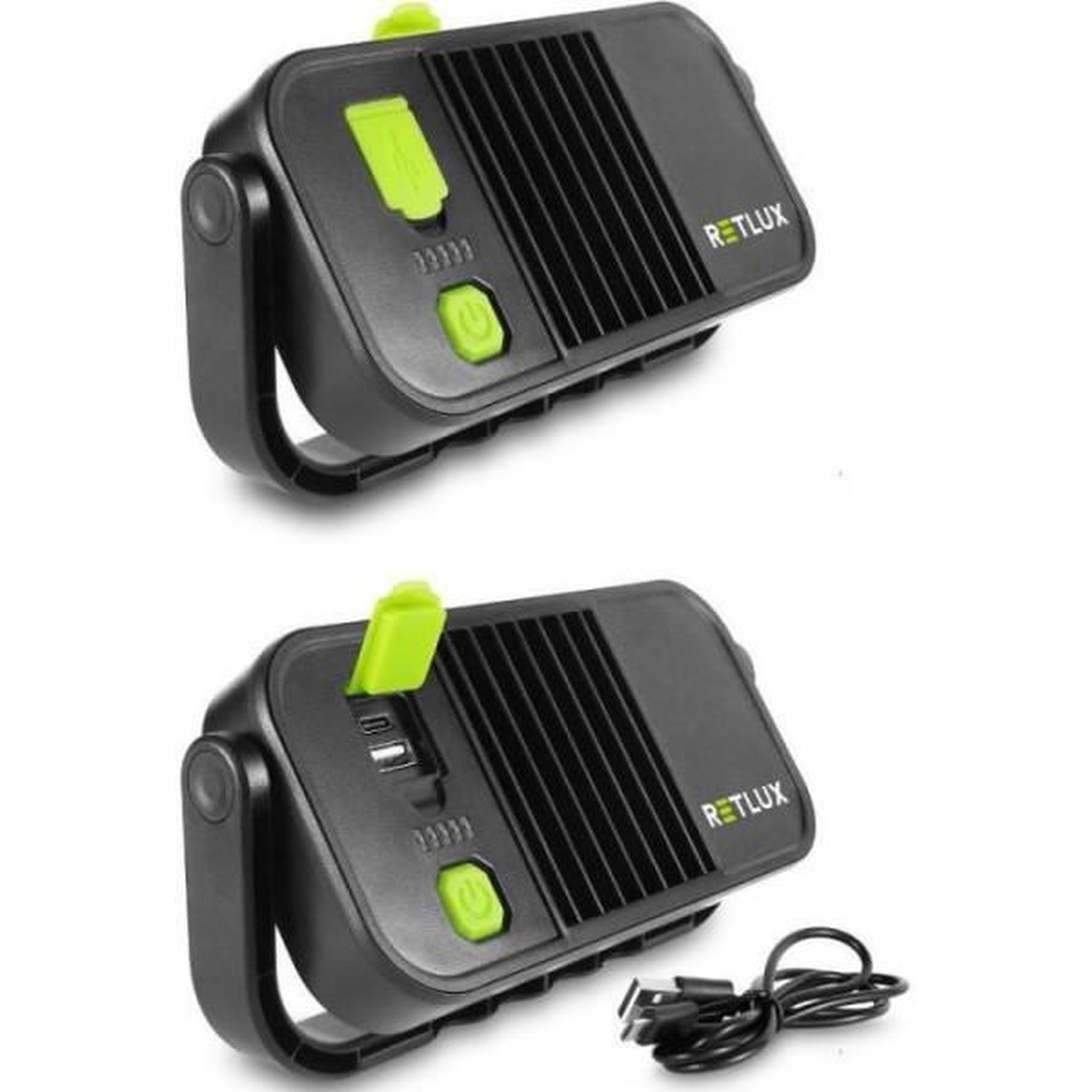 Voir la diapositive 6 : GENERIQUE Lampe de travail avec banque d'alimentation - RETLUX - RPL 200