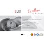 Excellence Collection Matelas accueil 8cm mémoire de forme + mousse Haute Résilience 40 kg/m3 90x190cm LUX