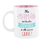 Paris Prix Mug Design  Maman  12cm Blanc