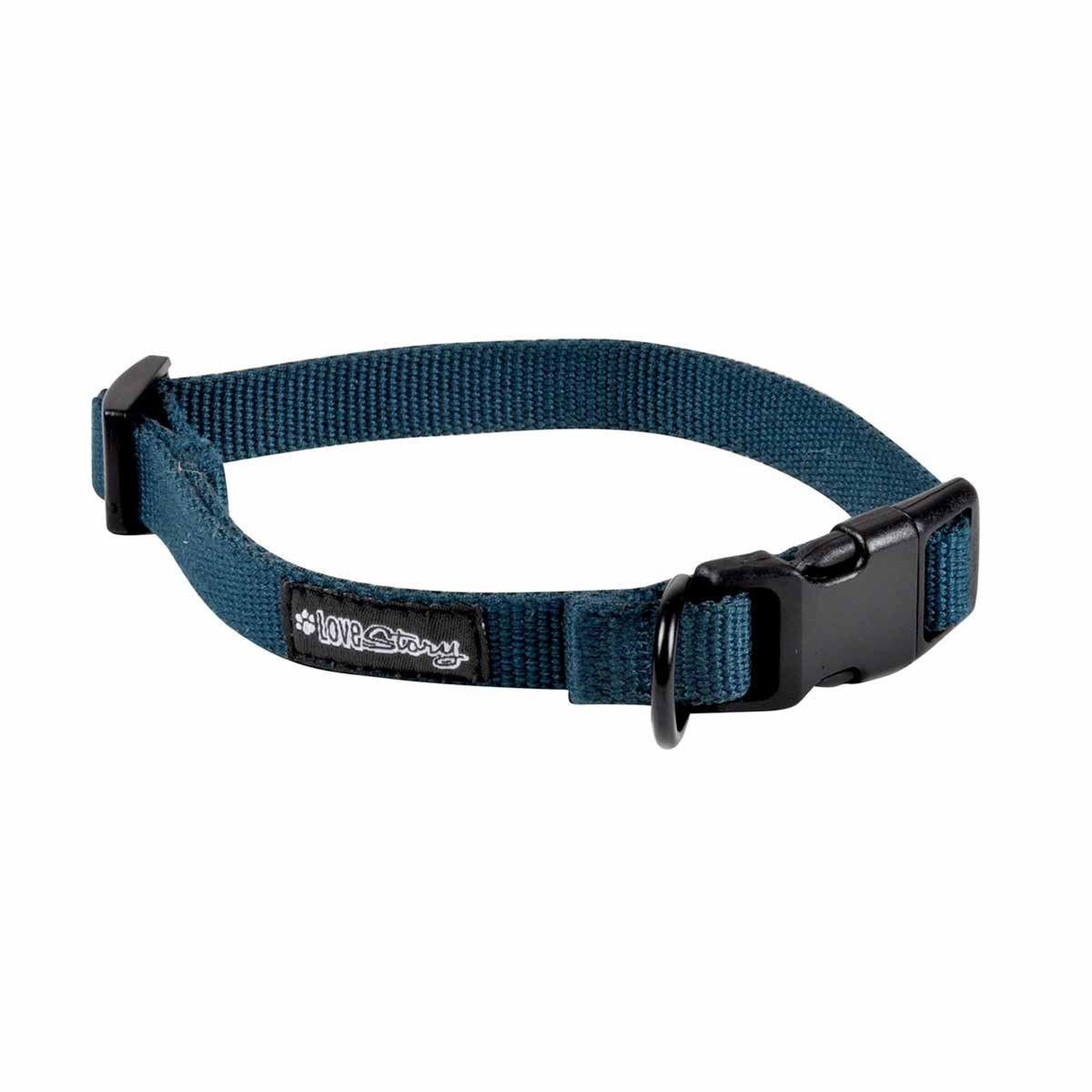 Voir la diapositive 1 : LOVE STORY Collier pour animaux  réglable  35cm émeraude