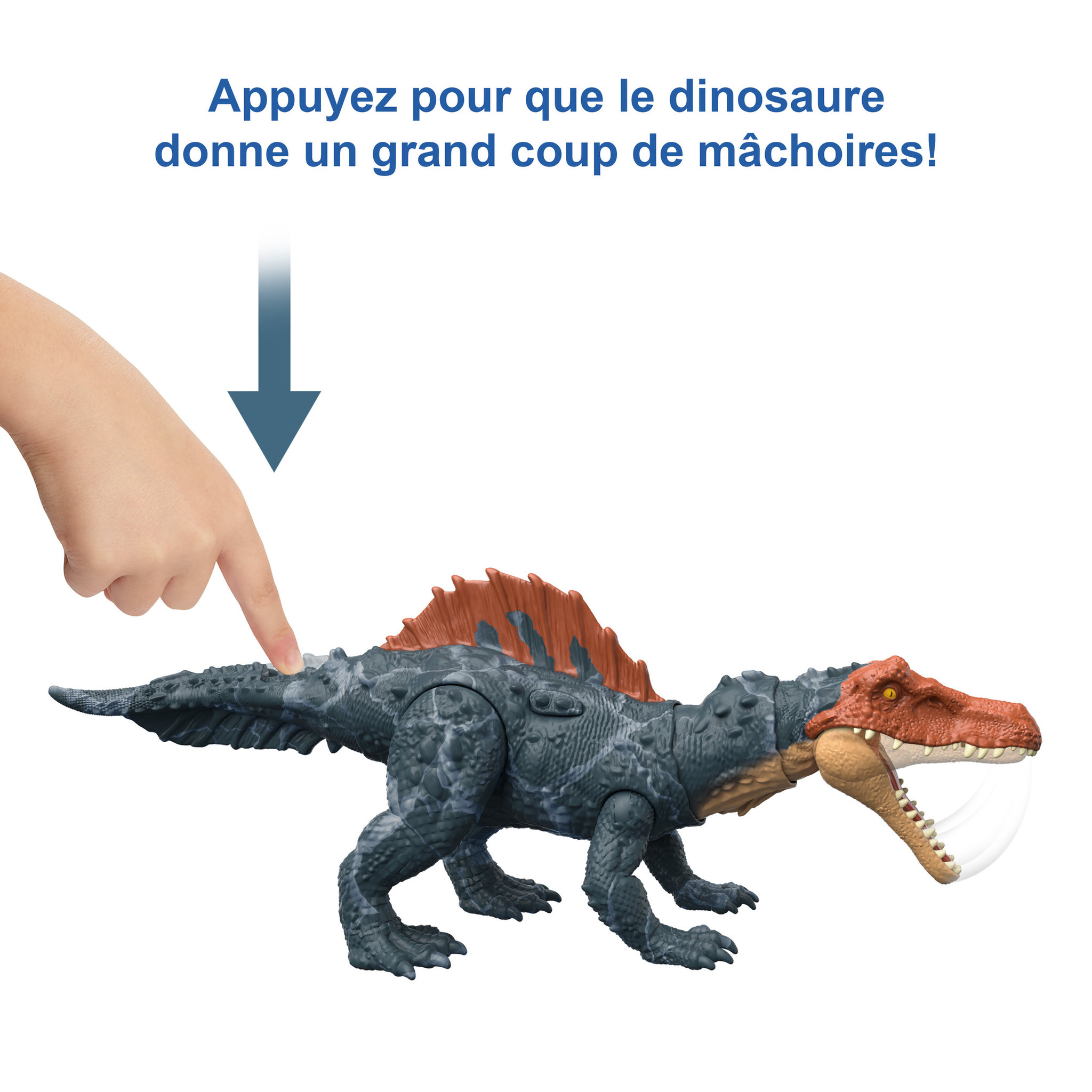 Voir la diapositive 7 : JURASSIC WORLD Siamosaurus méga Action Jurassic World 