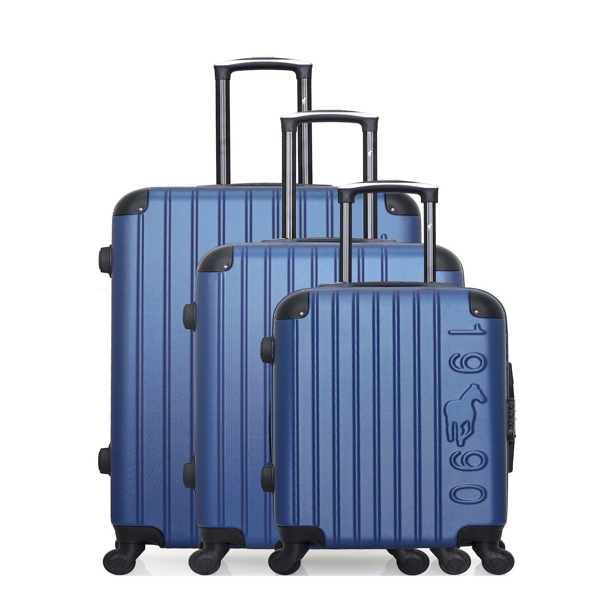 GENTLEMAN FARMER GENTLEMAN FARMER - Set de 3 Valises PORTER 75 cm 4 Roues