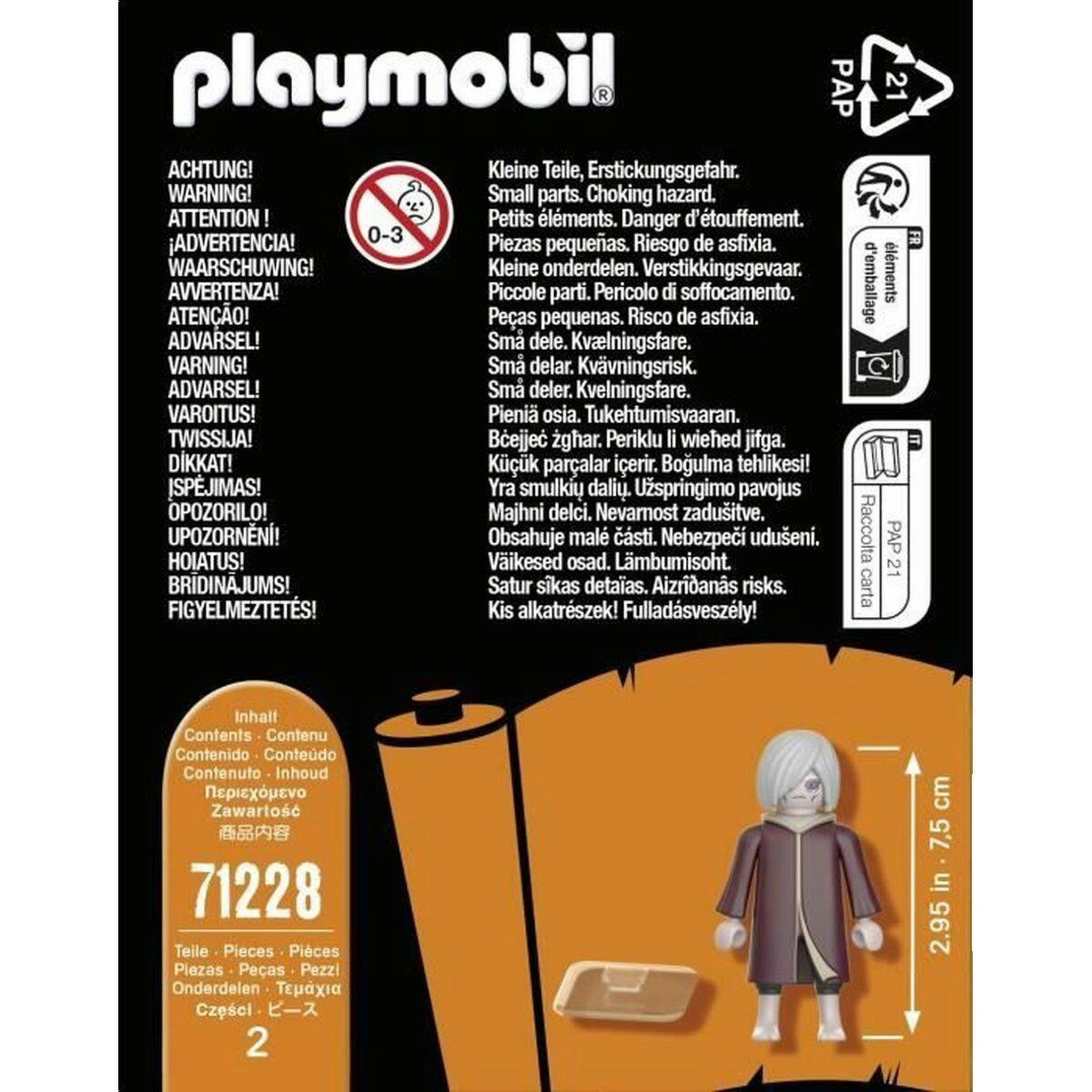 Voir la diapositive 2 : PLAYMOBIL Figurine Playmobil Nagato (Pain) - Version Edo Tensei