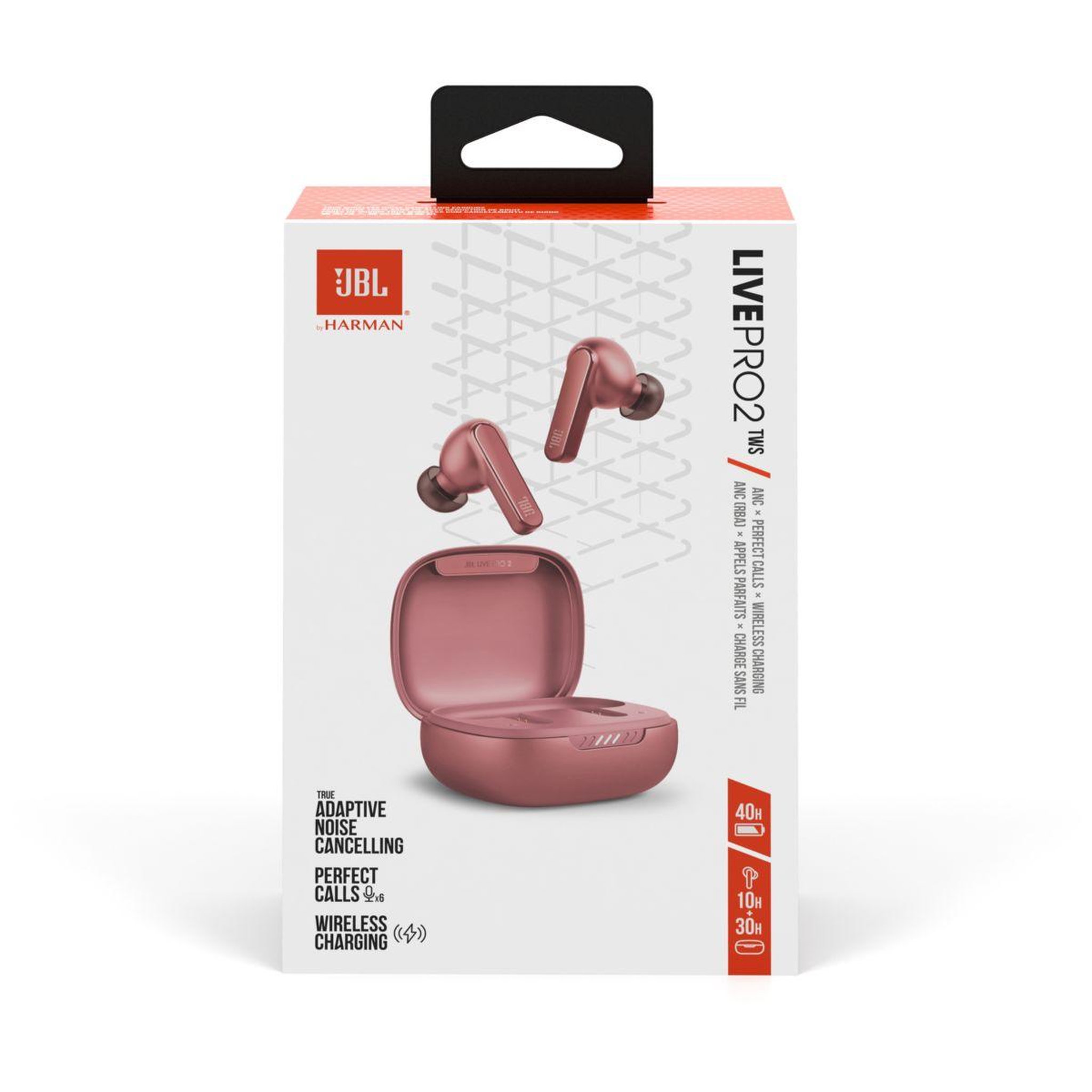 Voir la diapositive 4 : JBL Ecouteurs Live Pro 2 Rose