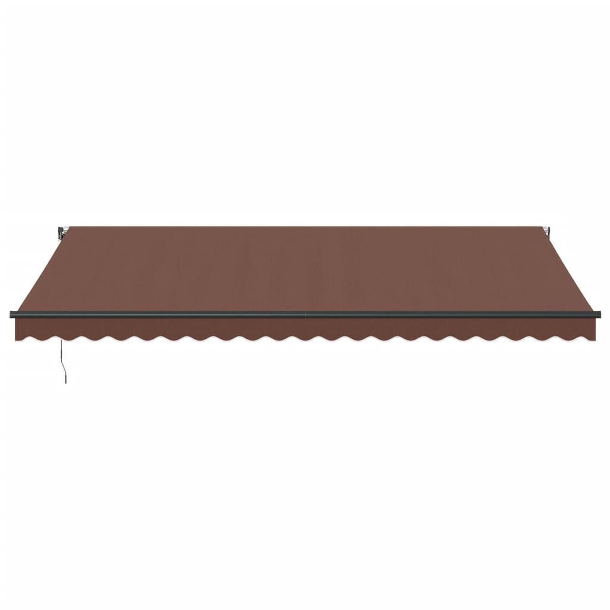 Voir la diapositive 3 : VIDAXL Auvent retractable automatique marron 500x350 cm