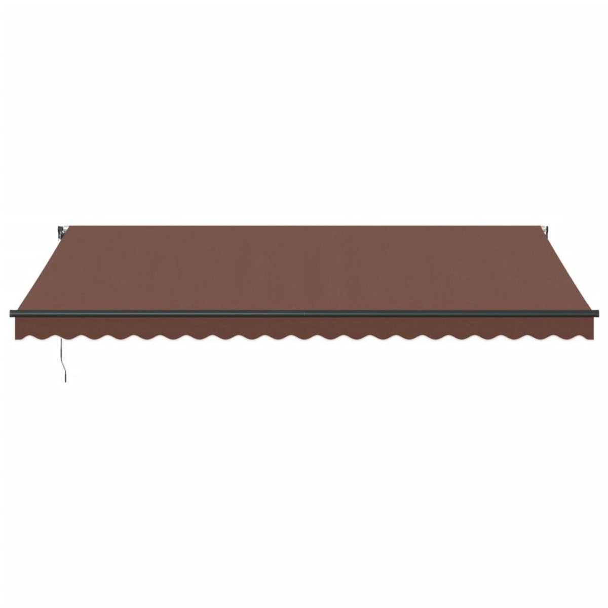 VIDAXL Auvent retractable automatique marron 500x350 cm