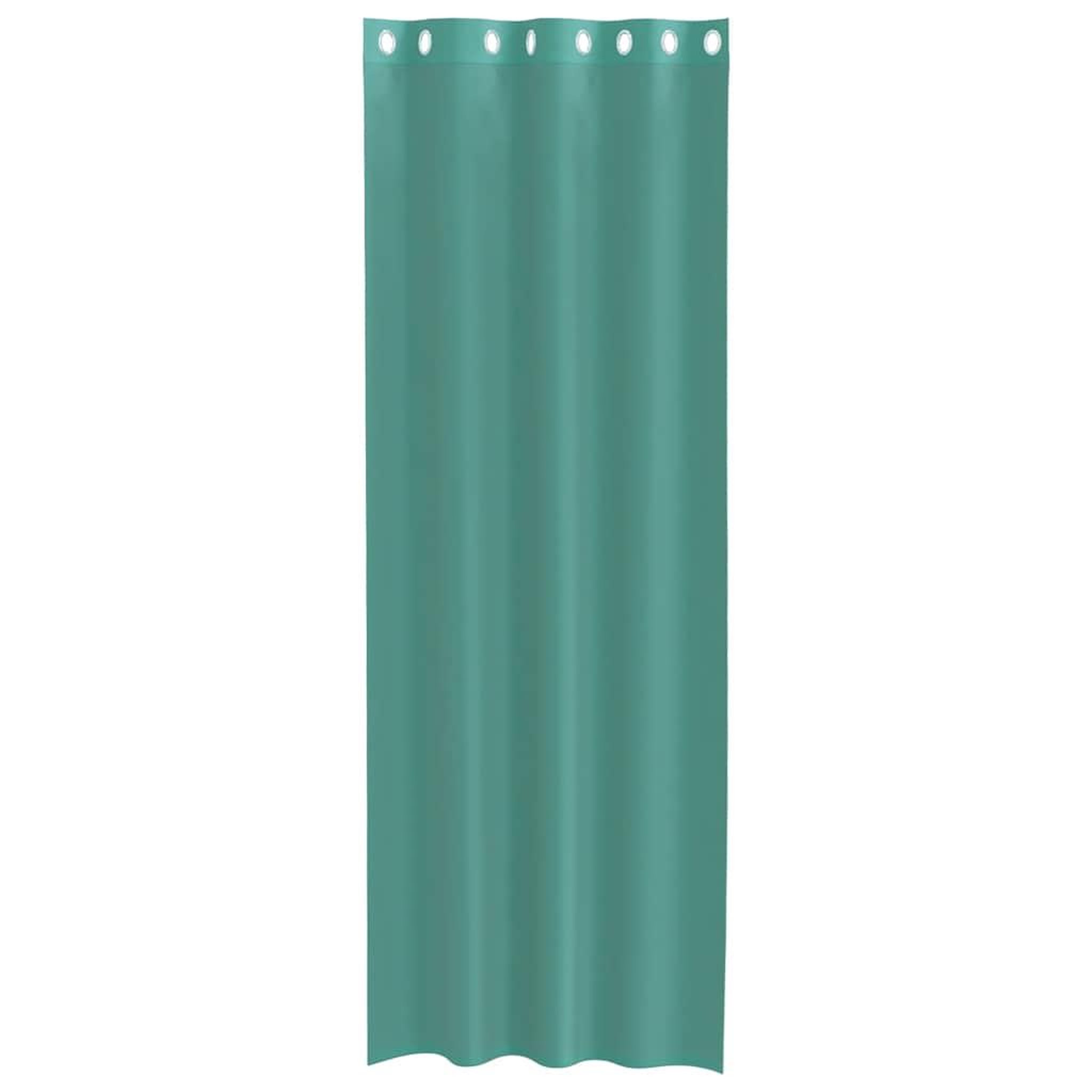 Voir la diapositive 4 : VIDAXL Rideaux en voile avec œillets 2 pcs turquoise
