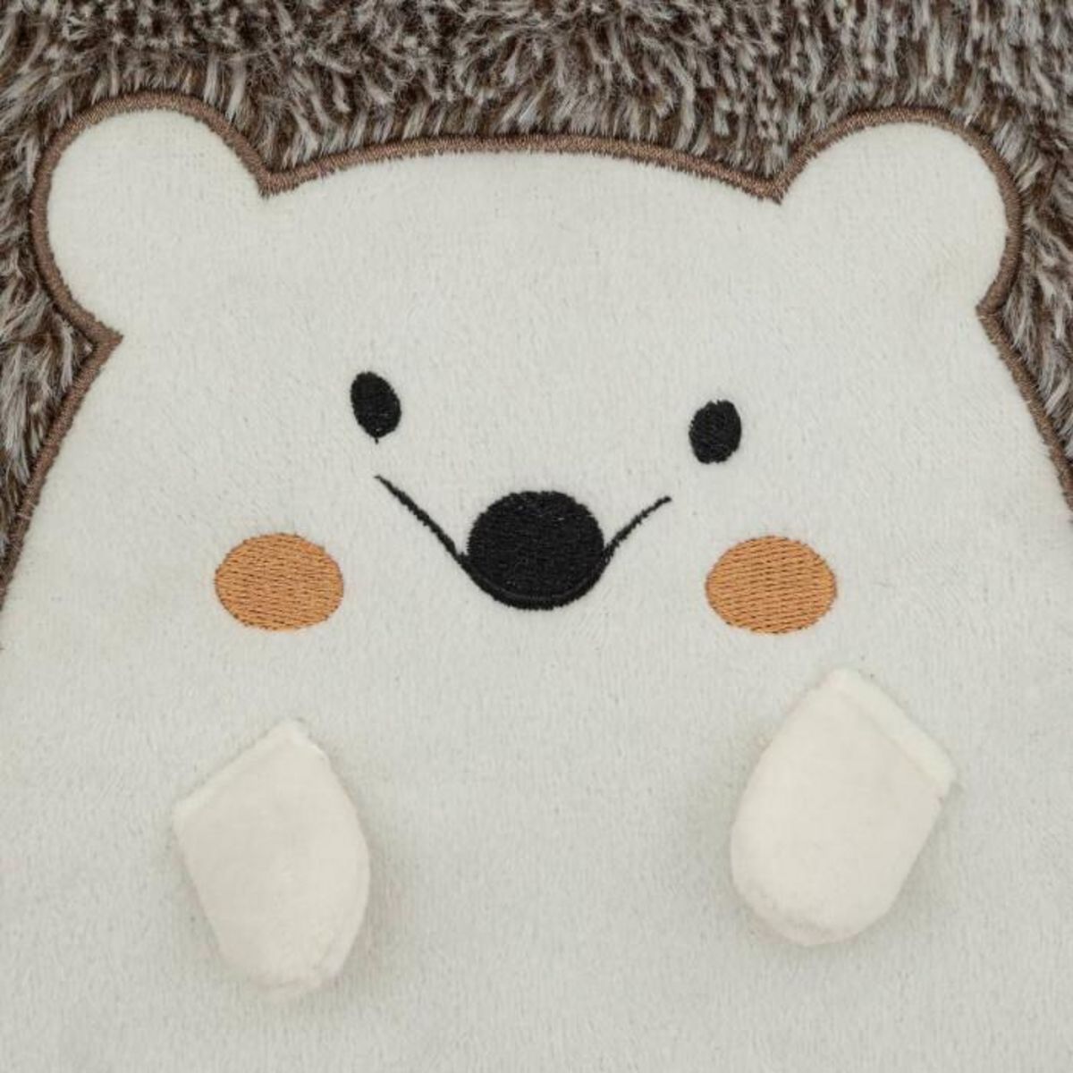 Atmosphera Kids Coussin Déco Enfant  Hérisson  30cm Marron