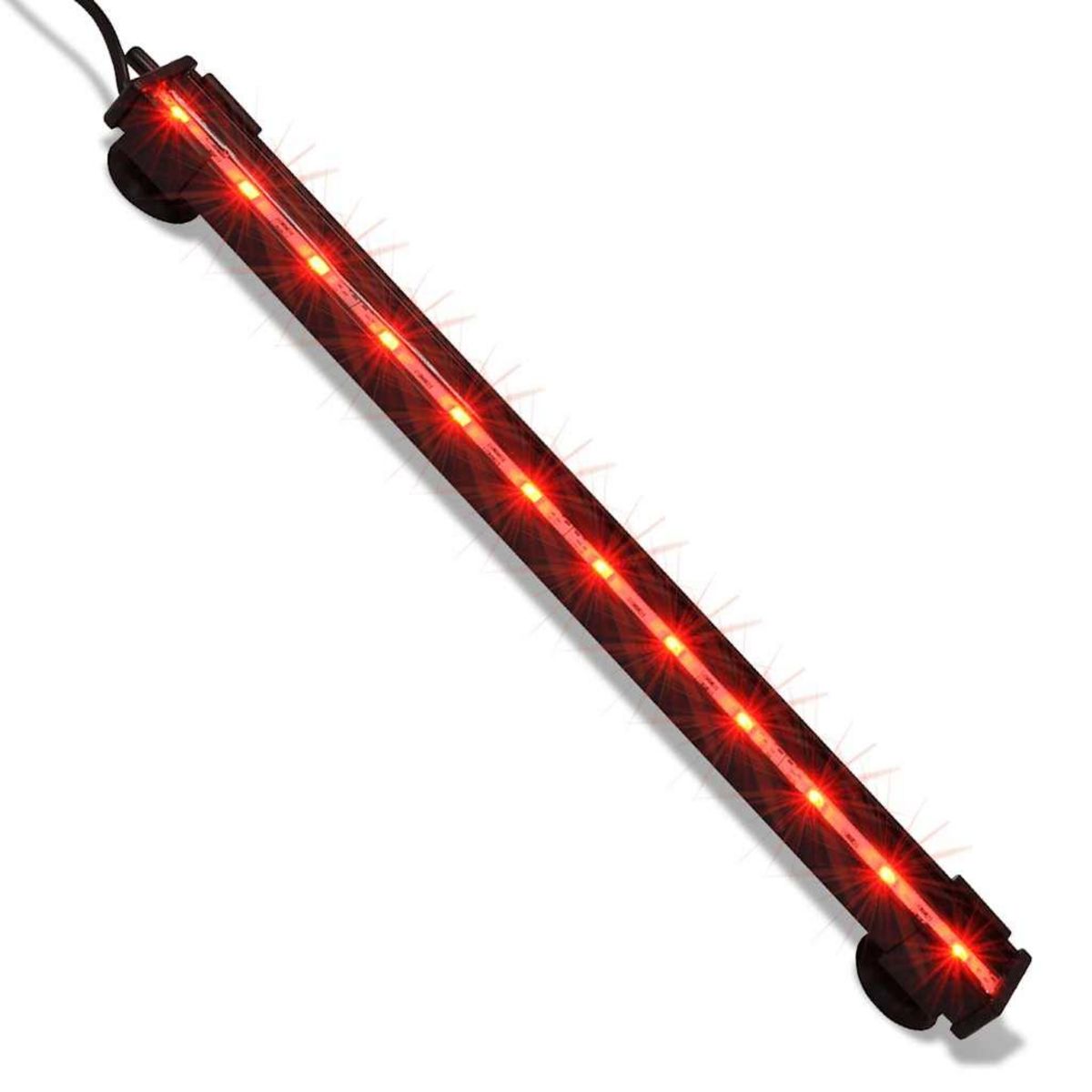 VIDAXL Lampe LED RVB de bulles submersible d'aquarium 32 cm