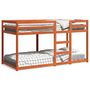 Voir la diapositive 2 : VIDAXL Lit superpose sans matelas cire marron 75x190 cm pin massif