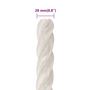 Voir la diapositive 6 : VIDAXL Corde de travail Blanc 20 mm 25 m polypropylene